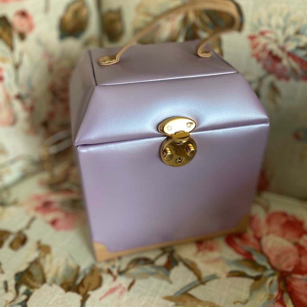 NEW- Wolf Jewelry Purple Box